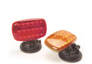 Magnetic towing Lights Led Battery Operated Safety Flashers with Adjustable Magnetic Base