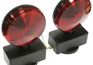 Magnetic towing Lights Reese towpower Red Red Magnetic Base tow Light 73864 the Home Depot