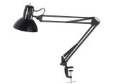 Magnifying Desk Lamp Lowes Shop Dainolite Lighting 18 In Adjustable Black Clip Desk Lamp with