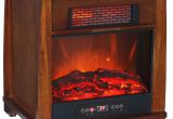 Mainstays Electric Fireplace with 4 Element Quartz Heater Heat Wave Infrared Quartz Heater with Flame Effect Walmart Com