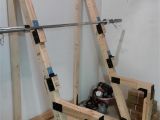 Making A Wooden Squat Rack Diy Squat Rack Garage Ideas Pinterest Squat Bench and Homemade