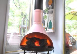 Malm Preway Fireplace for Sale Retro Mid Century Mod Pink Black Preway Small Freestanding Cone
