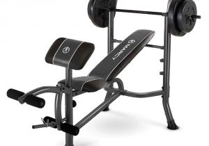 Marcy Club Weight Bench Marcy Standard Bench W 80lb Weight Set Quality Strength