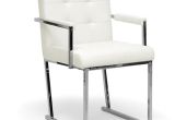 Marquee Mid Century Modern White Accent Chair wholesale Interiors Alc 1128 White Collins Ivory Mid