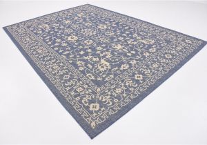 Marvel area Rug Apple Crest Blue Outdoor area Rug French Country Farmhouse Dining