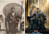 Marvel Black Panther area Rugs In Black Panther Wakanda S Throne References Real World Furniture