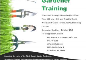 Master Gardener Program Online Master Gardener Program Online Beautiful Clark County Arkansas