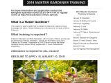 Master Gardener Program Online Master Gardener Training In Effingham Myradiolink Com