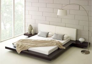 Mattress On the Floor Bed Frame Zen Style Minimalist Bedroom with Platform Bed Home Stuff