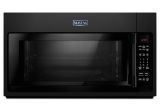 Maytag Microwave Light Bulb Maytag 2 0 Cu Ft Over the Range Microwave Hood In Black Mmv4206fb