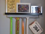 Medal Display Rack Ikea Hack Race Medal Hanger and Shelf Ikea Running Racing