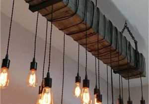 Medieval Light Fixtures 72 Reclaimed Barn Beam Light Fixture with Hanging Brackets and
