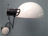 Medieval Light Fixtures I Guzzini Wall Lamp Vintage White Space Age Futurism Plastic