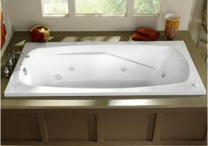 Menards Acrylic Bathtubs Eljer Cascada 60" X 32" White 6 Jet Massage Whirlpool