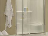 Menards Bathtub Doors Cove Frameless Door and Panel 54 60" Wide by 69" High at