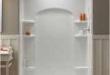 Menards Bathtub Drain Kit Ensemble 60" X 30" End Drain High Gloss Shower Stall Left