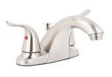 Menards Bathtub Faucets Plumb Works Two Handle 4" Centerset Bathroom Faucet at