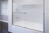 Menards Bathtub Sliding Doors Basco Classic 3400 Frameless Sliding Tub Enclosure at Menards