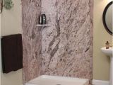 Menards Bathtub Tile Flexstone 48"x36"x78" Elegance 2 Panel Shower Kit at