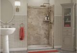 Menards Bathtub Wall Surrounds Flexstone 48"x36"x78" Elegance 3 Panel Shower Kit at Menards