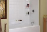 Menards Bathtub with Surround Indulgence 60" X 30" 3 Piece Bathtub Wall Set at Menards