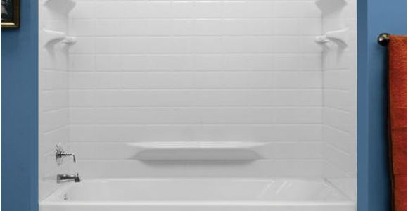 Menards Bathtub with Surround Lyons Palm Springs Tile Sectional Bathtub Wall Kit at Menards