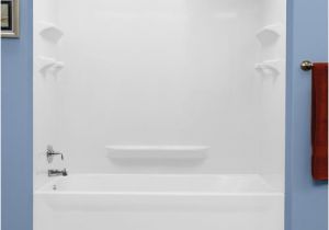 Menards Bathtubs Surrounds Lyons Palm Springs 60" X 32" Bathtub Wall Surround at Menards