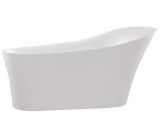 Menards Freestanding Bathtubs Anzzi Maple 67" W X 31" D Freestanding Bathtub In White at