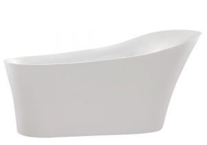 Menards Freestanding Bathtubs Anzzi Maple 67" W X 31" D Freestanding Bathtub In White at