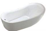 Menards Freestanding Bathtubs Vinnova Everlie 71" W X 35" D Acrylic Freestanding soaking