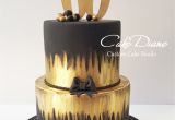 Mens 65th Birthday Decorations Black and Gold Cake for A Man S 60th Birthday Adult Birthday