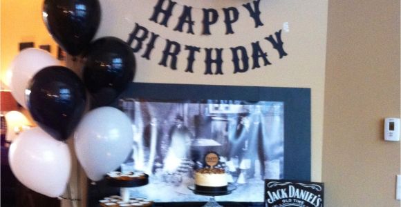 Mens 65th Birthday Decorations Jack Daniels theme for Dad S Surprise 60th Bday Party Whiskey