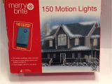 Merry Brite Lights Amazon Com Merry Brite 150 Motion White Lights Home Kitchen