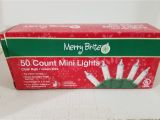 Merry Brite Lights Merry Brite 50 Ct Mini Lights Clear Bulb Christmas Lights New