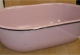 Metal Baby Bathtub Vintage Baby Bath Enamelware and Granite Love