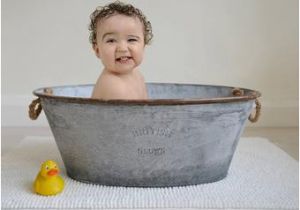 Metal Baby Bathtub Wash Tub