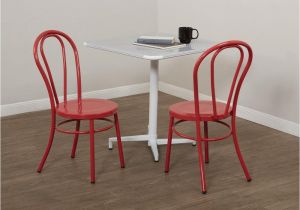 Metal Chair Legs Home Depot Ospdesigns Odessa solid Red Metal Dining Chair Set Of 2 Od2918a2 9