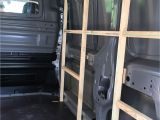 Metal Racking for Vans Carpentry Van Fitout Phase 2 Frame Out the Walls and Roof In A