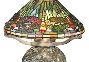 Meyda Tiffany Lamp Parts Meyda 26681 Tiffany Dragonfly W Tiffany Mosaic Base Table Lamp