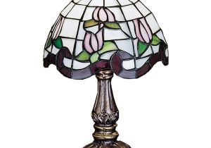 Meyda Tiffany Lamp Parts Tiffany Lamp Style 12 Inch Rose Border Mini Lamp