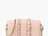 Michael Kors Light Pink Purse Buy Michael Kors soft Pink Jade Leather Clutch Cheap