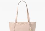 Michael Kors Light Pink Purse Online Michael Kors soft Pink Whitney Small Leather tote Outlet