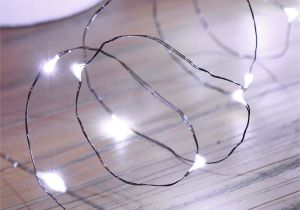 Micro Led Lights Battery Powered 2m Black Micro Naked Wire Battery Fairy Lights 20 Leds