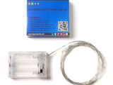 Micro Led Lights Battery Powered Amazon Com Rtgs 20 Blue Color Micro Led String Lights Battery