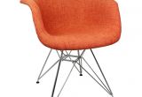 Mid Century Modern Accent Chair orange Emodern Decor Mid Century Modern Arm Chair & Reviews