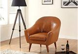 Mid Century Modern Bonded Leather Accent Chair Amazon Divano Roma Furniture Signature Collection Mid