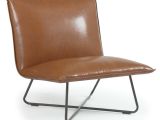 Mid Century Modern Bonded Leather Accent Chair Modern Side Accent Pillow Chair Leather Mid Century Lounge