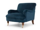 Midnight Blue Accent Chair Accent Chair In Midnight Blue Velvet Made