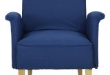 Midnight Blue Accent Chair Marzena Arm Chair Midnight Blue Armchairs & Accent