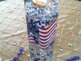 Military Retirement Decoration Ideas Military Retirement Centerpiece with Flag and Candle Retireme